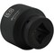 Dynamic 1" Drive Standard Socket, Black Phosphate, Tools 50MM X 1" Drive, 6 Point Standard Length D025050 - alternate 2